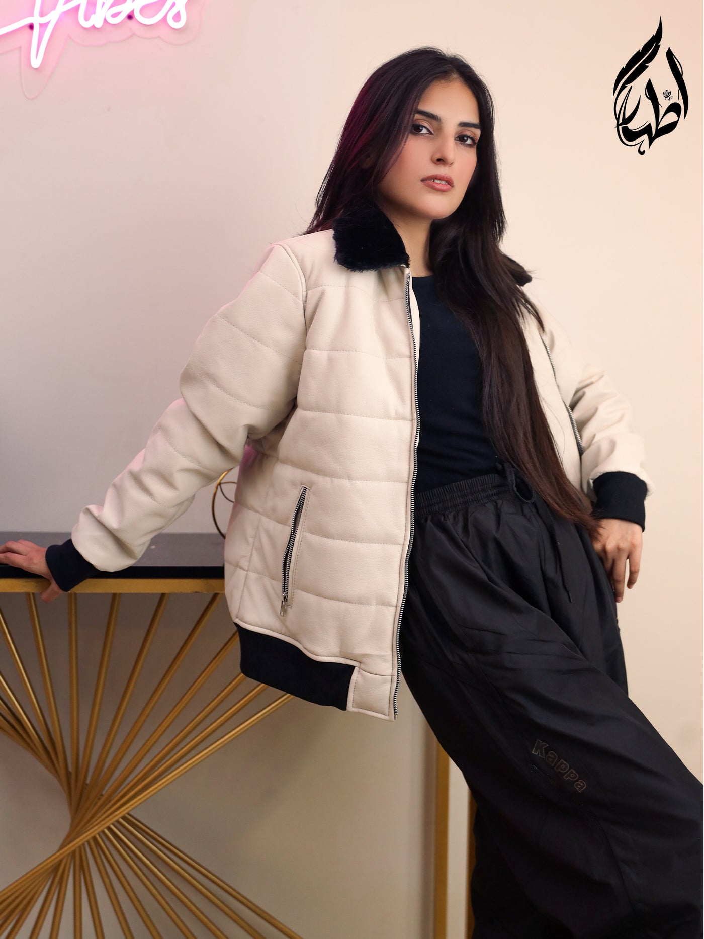 Whiteout Whisper Unisex Puffer Jacket